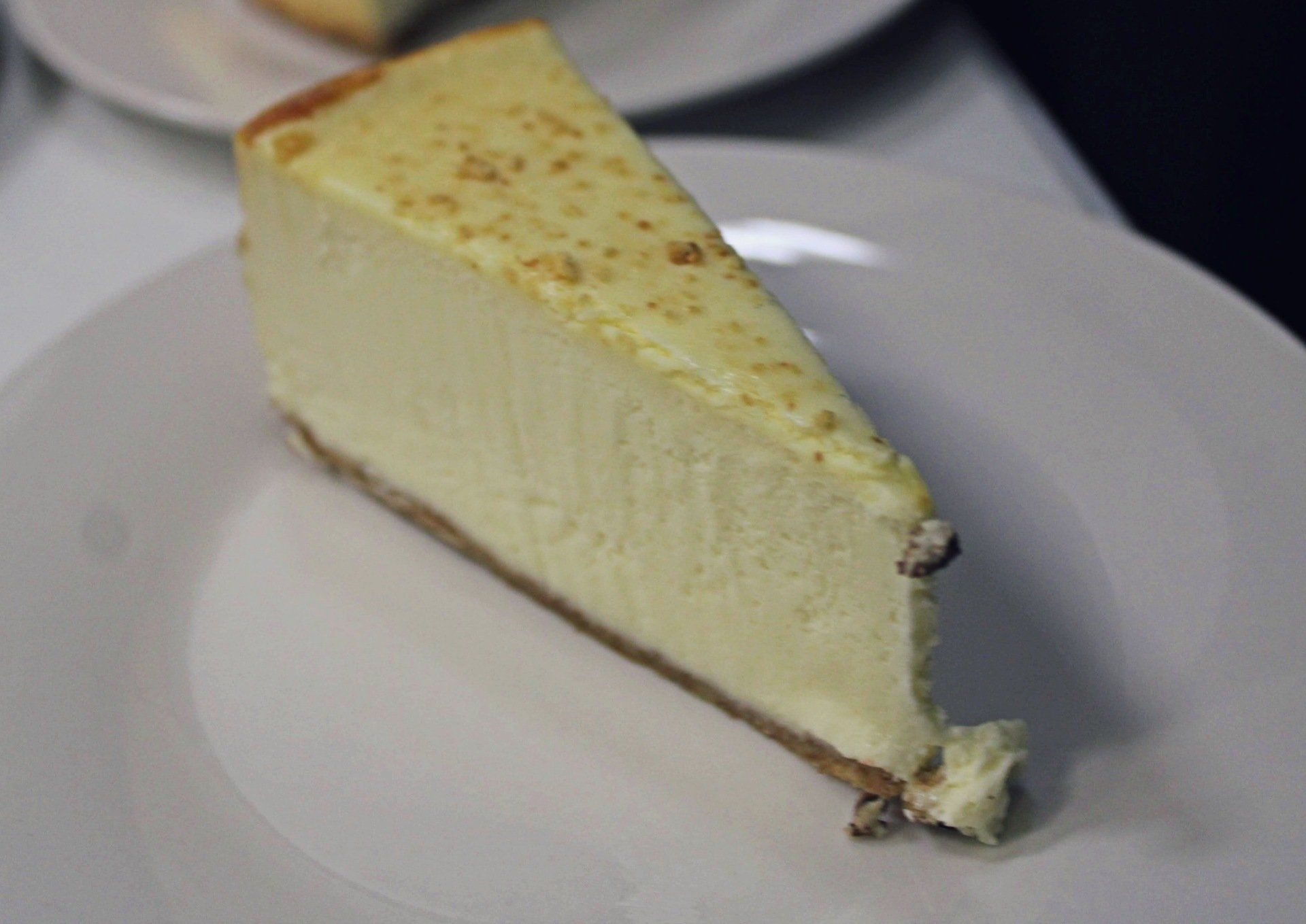 slice of cheese cake