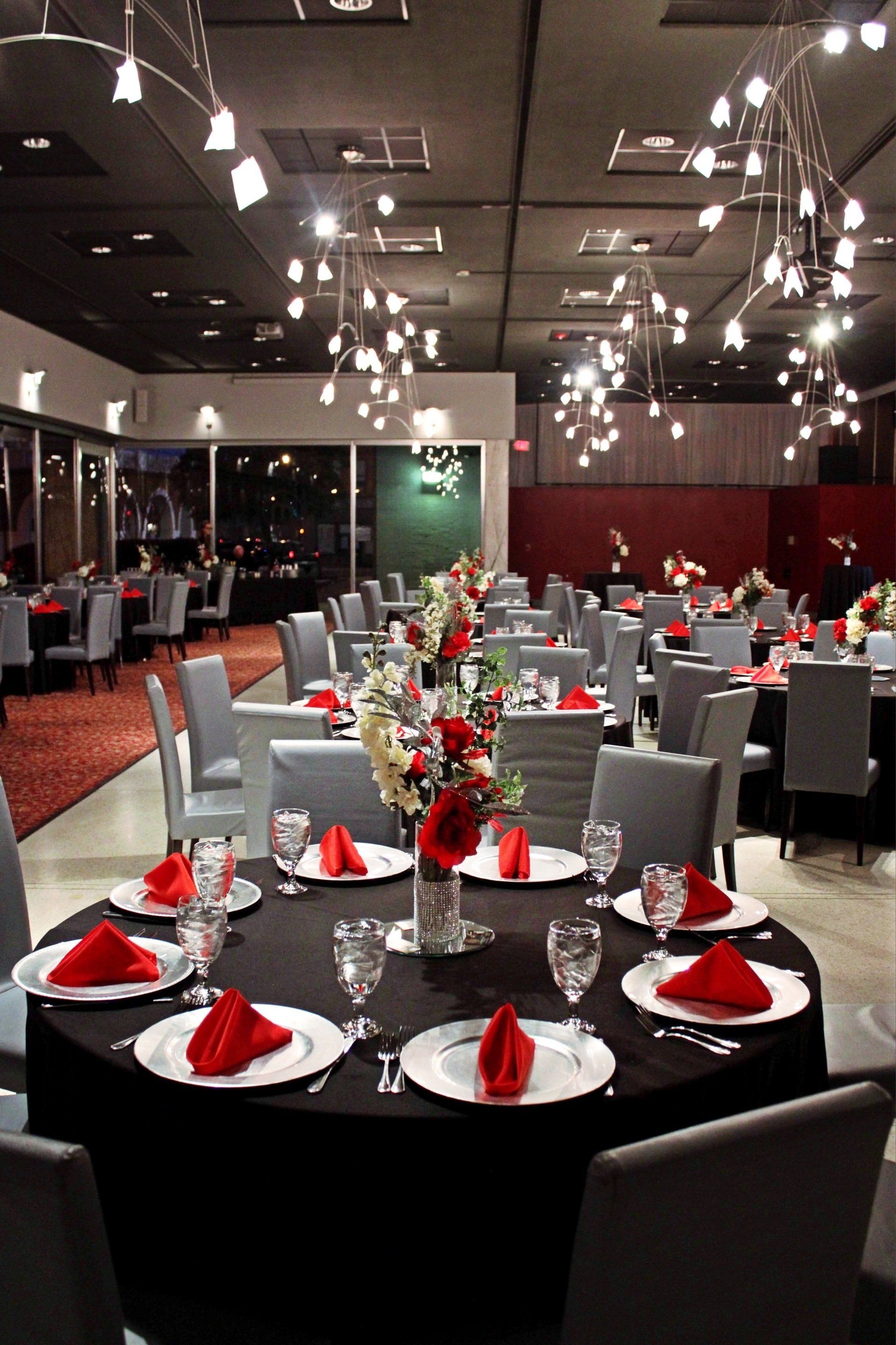 room set up at Metropolitan Room venue