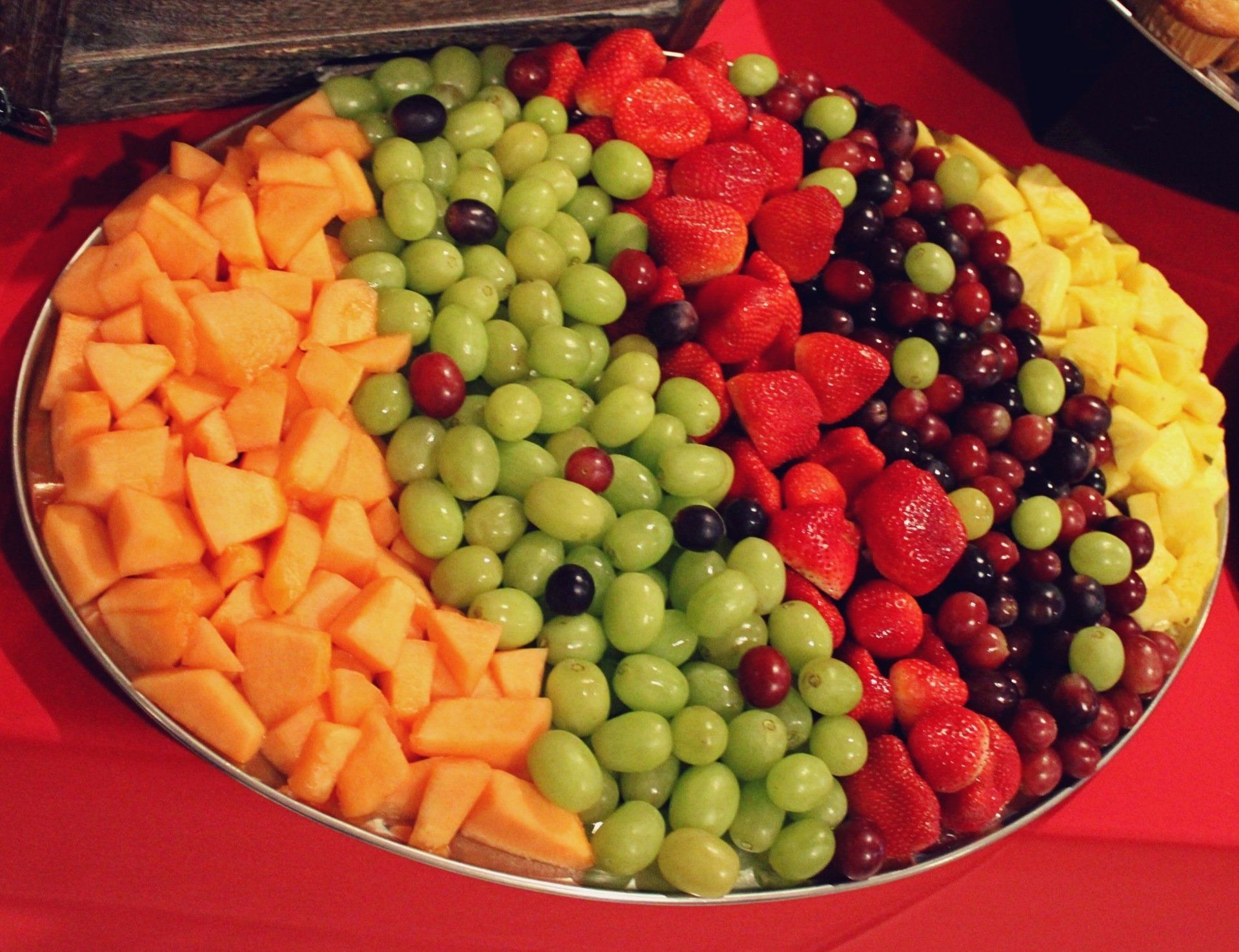 fruit tray display