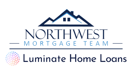 The logo for northwest mortgage team luminate home loans