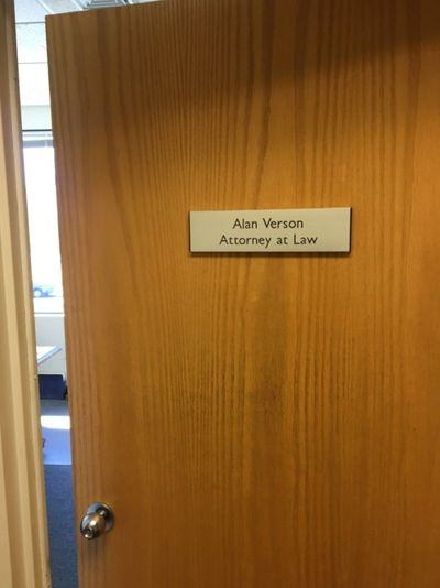 Alan Verson Office — Northampton, MA — Alan Verson Attorney at Law