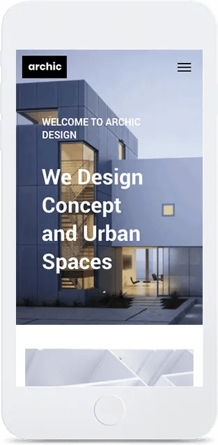 Architect Custom Web Design Mobile
