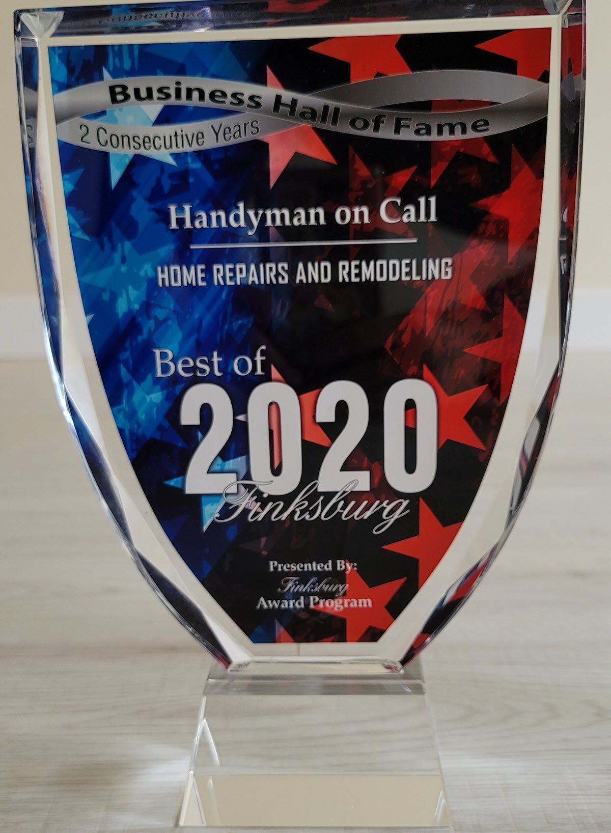 Home Repairs and Remodeling 2020 Award