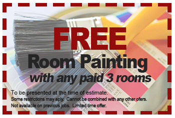 Free Room Painting with Any Paid 3 Rooms