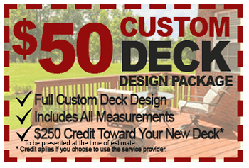 $50 Custom Deck Design Package