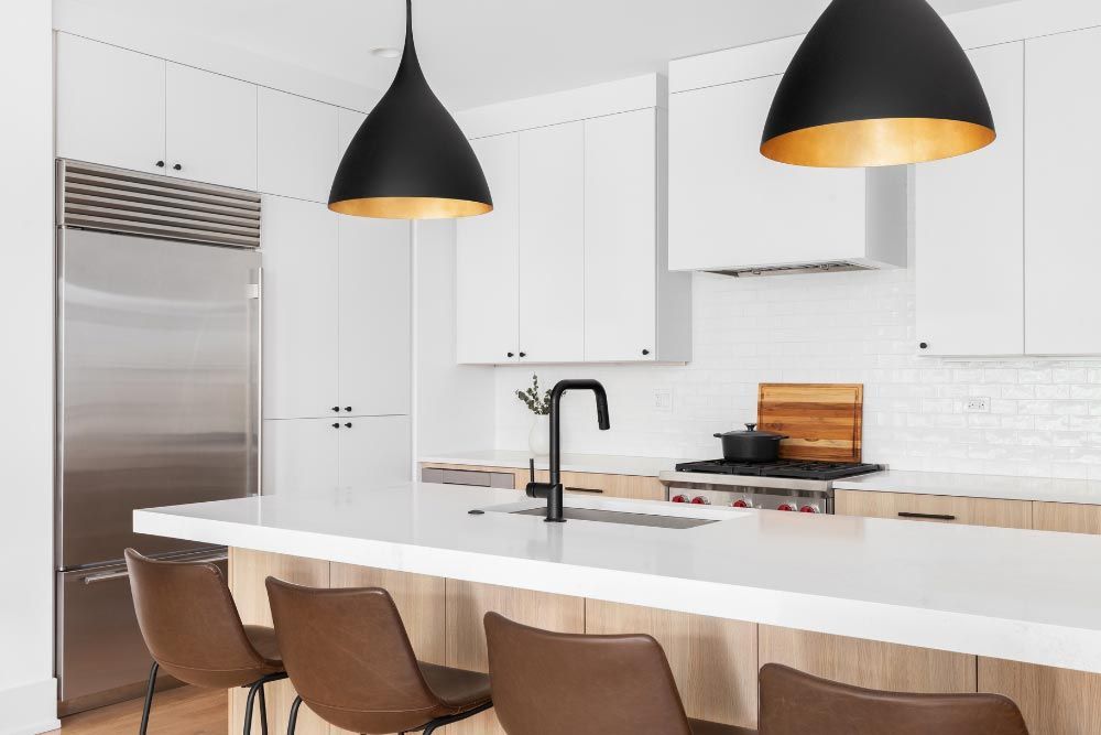 After kitchen remodeling