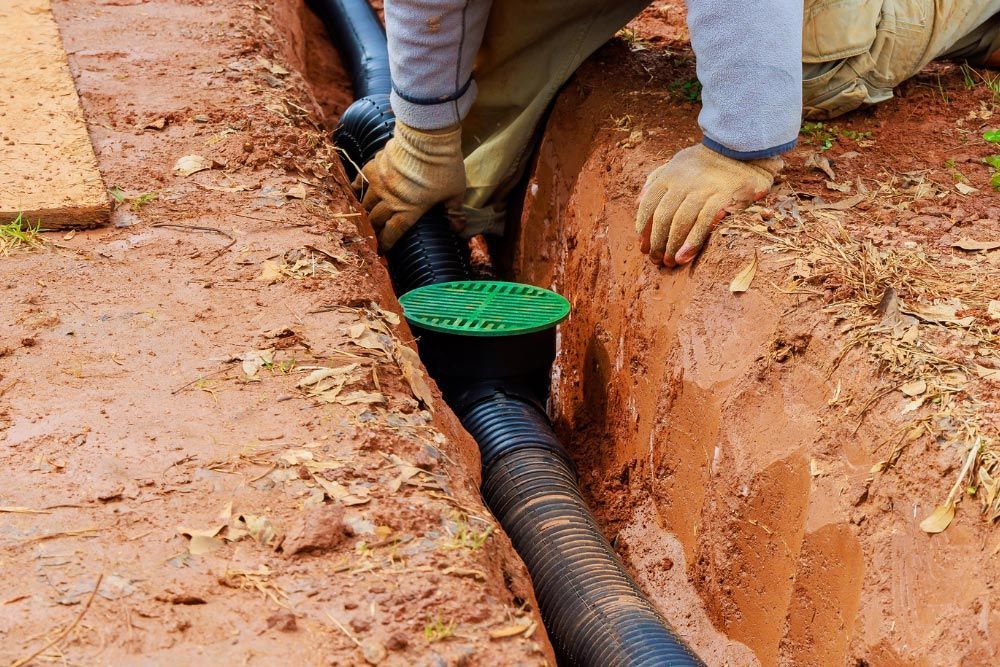 Drain line replacement