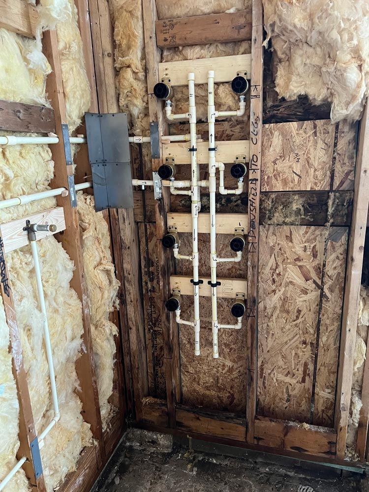 Plumbing system of a house