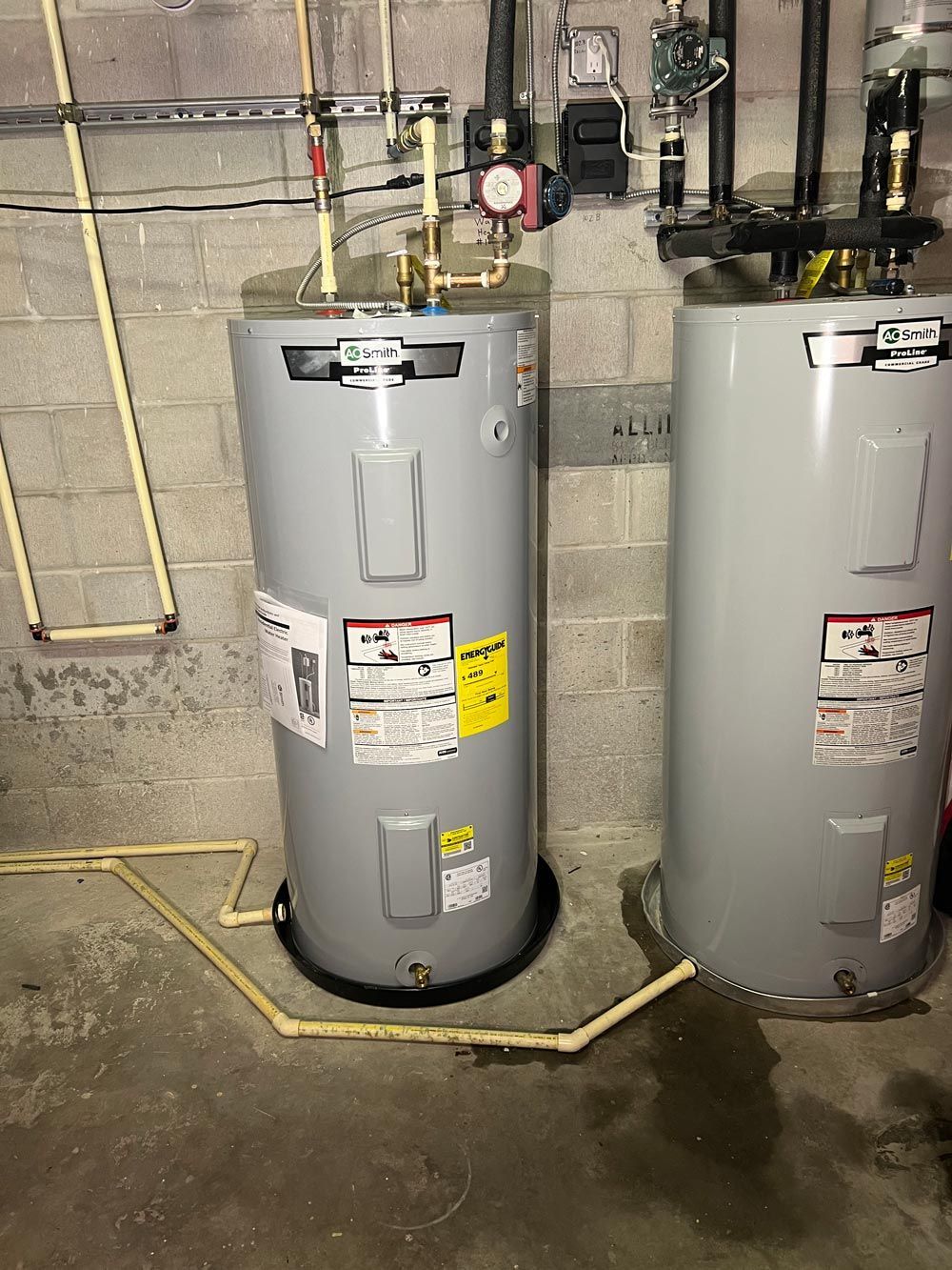 Residential electric water heater