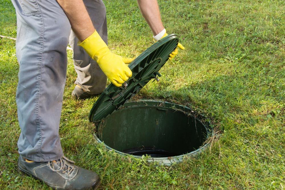 Septic tank inspection