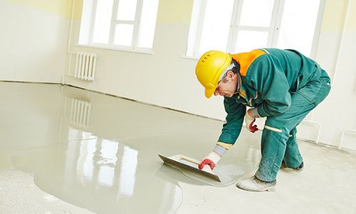 Professional cementing floor in Franklin
