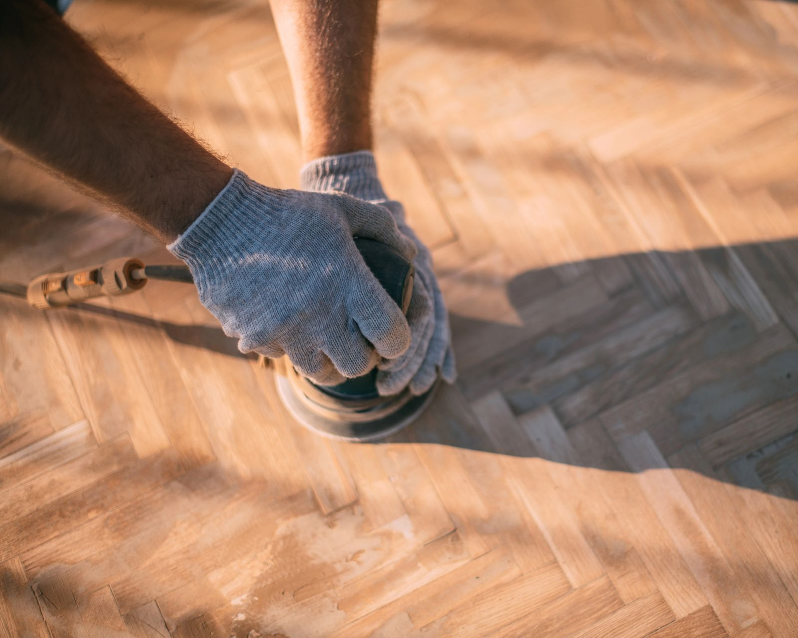 levigatura del parquet