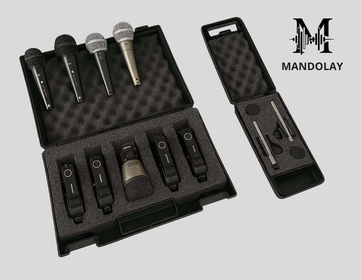 Set Micrófono para Batería