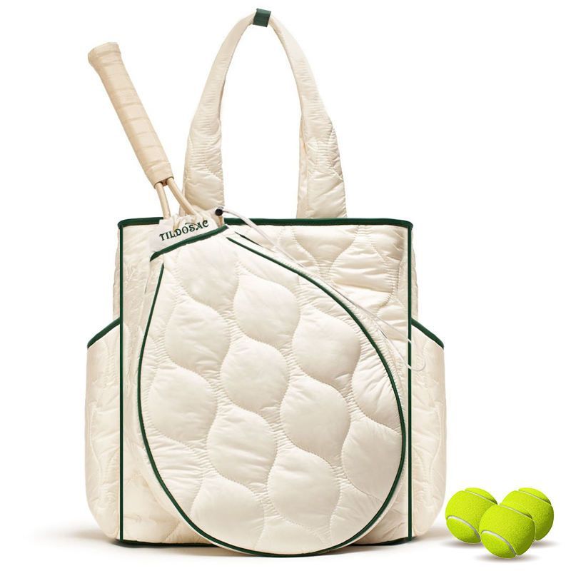 Gym Sports Travel Duffle Bag Tennis Badminton Pickleball Tote Bags