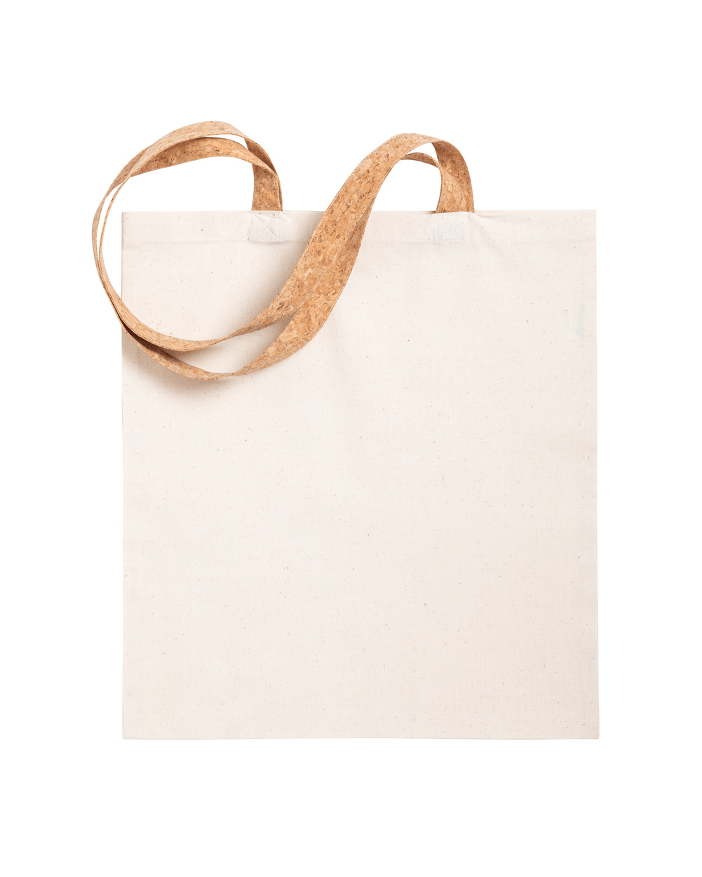 CORK HANDLES SHOPPER BAG