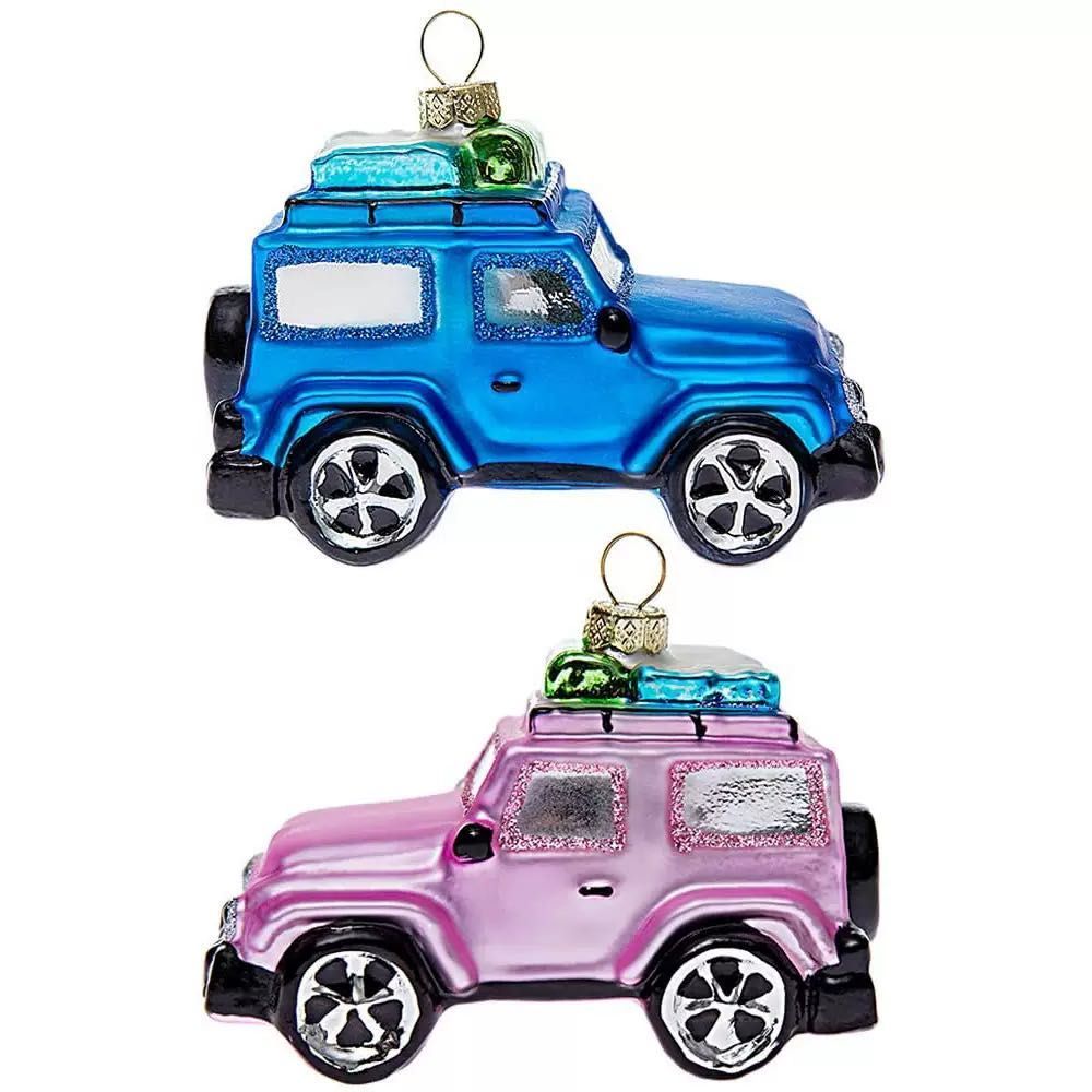 SHAPED GLASS OR PLASTIC CHRISTMAS BALL