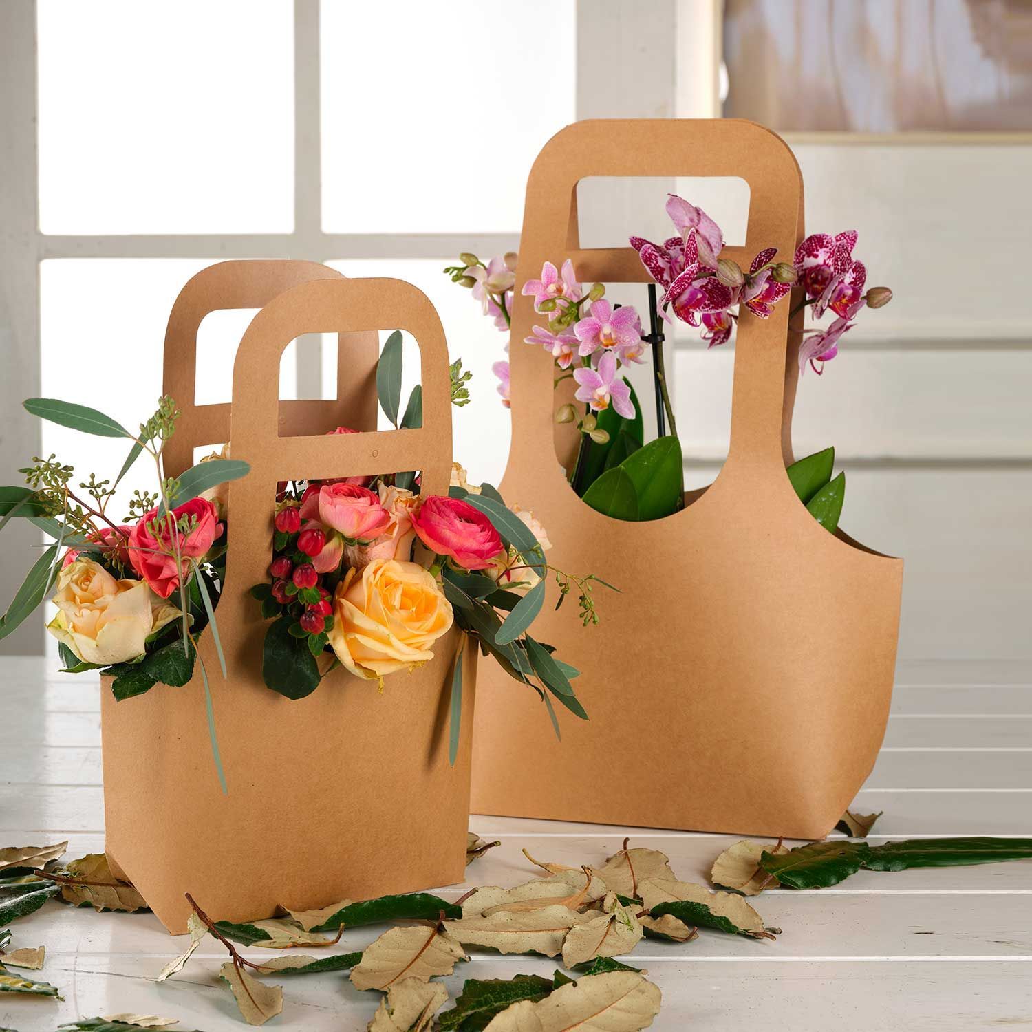 SHOPPER PLANT KRAFT 250GR IMPERMEABILE