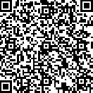 QR code, black and white squares, likely linking to digital information.