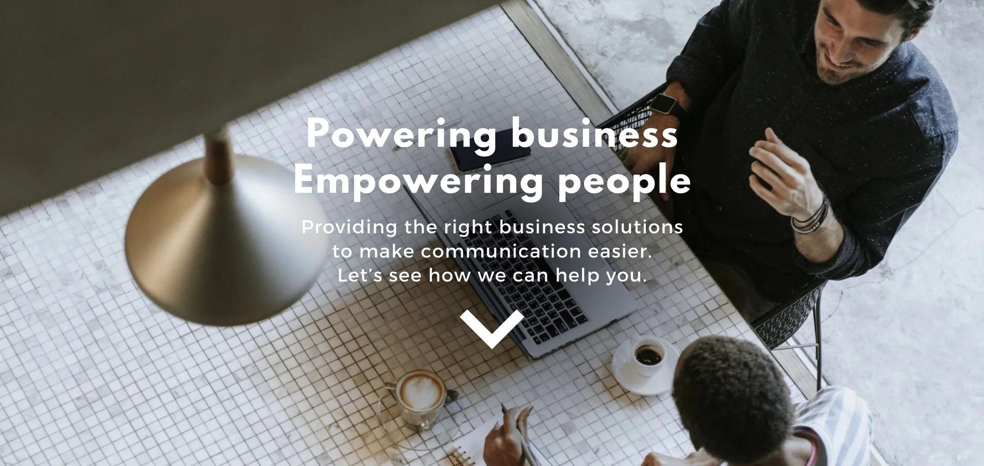 Powering Busines, Empowering people