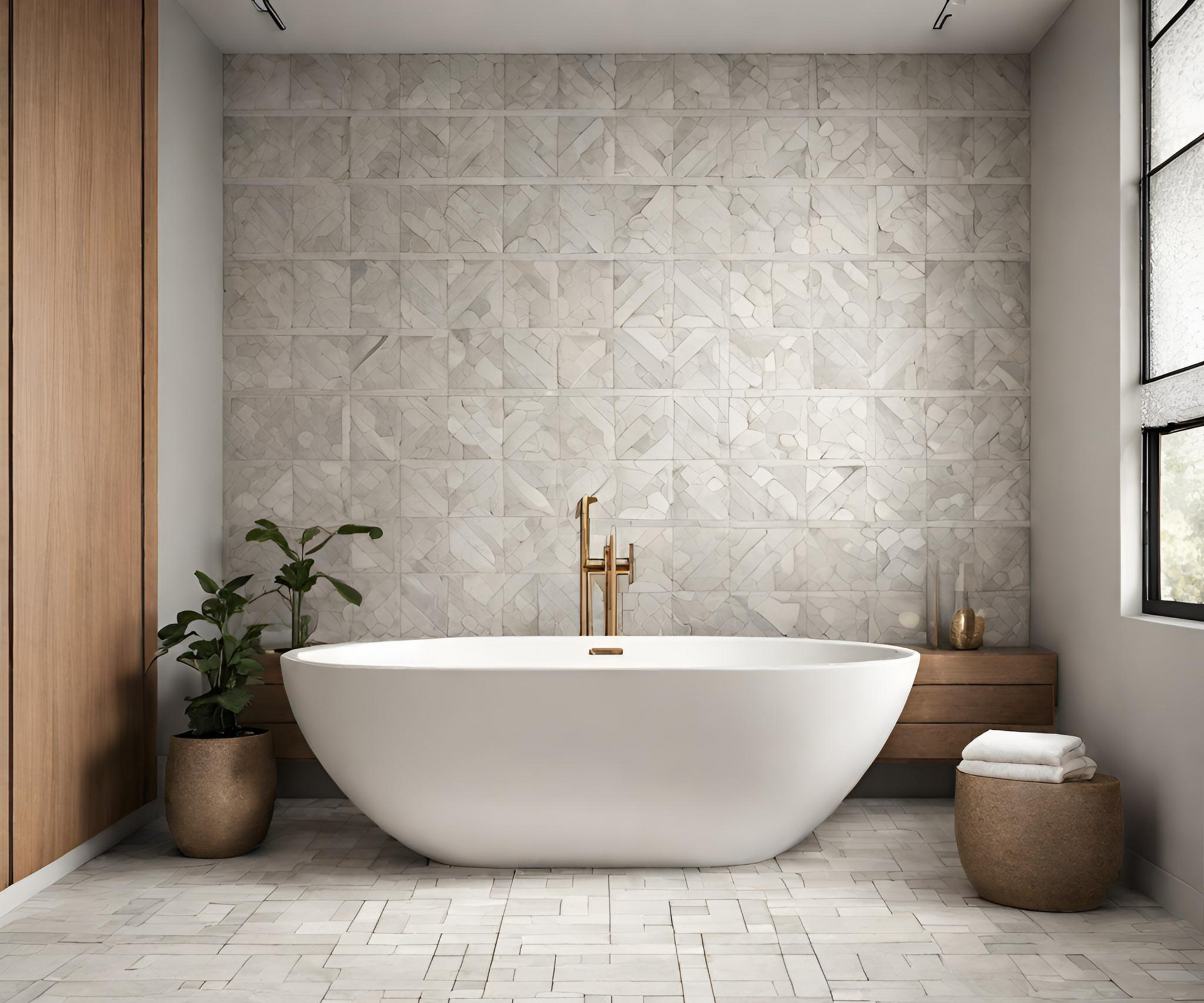 Bathroom wall tile designs
