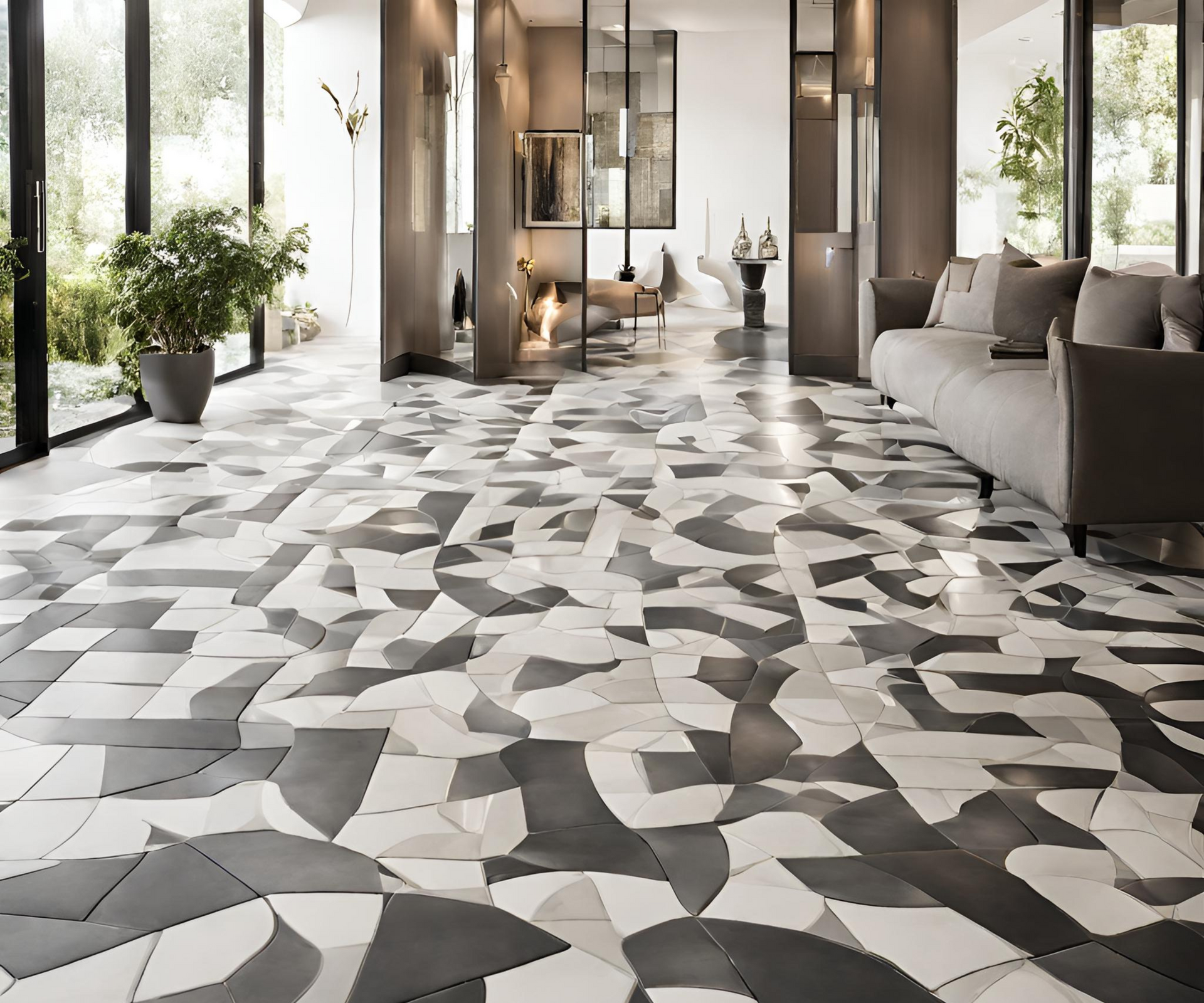 Geometric tile design