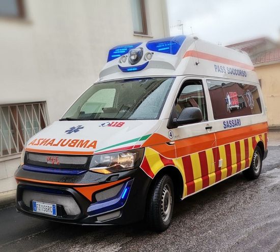ambulanza dell'associazione