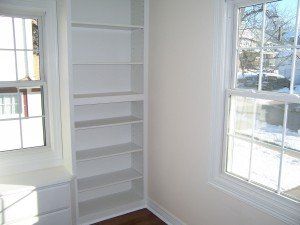 Installed shelving in 308 S 49 St | DiBar Enterprises