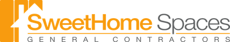 The logo for sweet home spaces general contractors