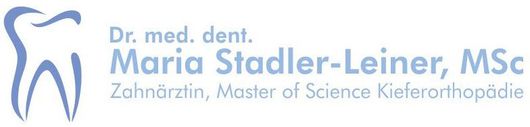 Logo von Dr. med. dent. Maria Stadler-Leiner, MSc