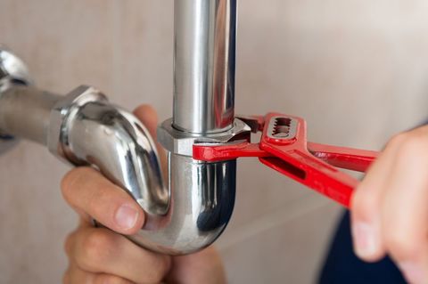 Plumber Fixing Pipe — Williams, OH — 4 Star Plumbing, Heating & Air Conditioning