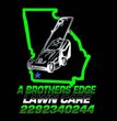 Logo: Lawn mower inside green outline of Georgia, text "A Brothers Edge Lawn Care 2292340244"