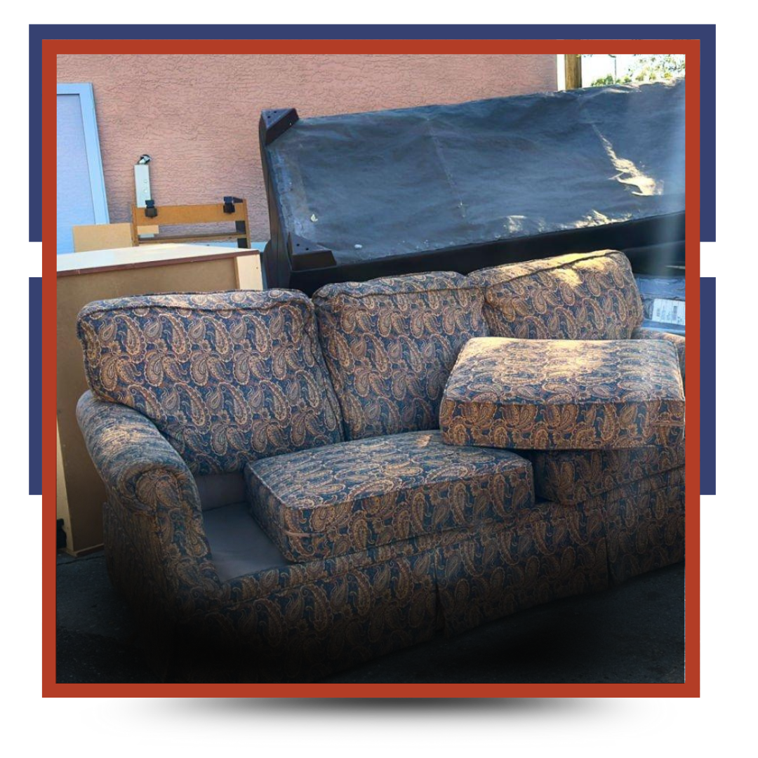 junk appliance on the ground