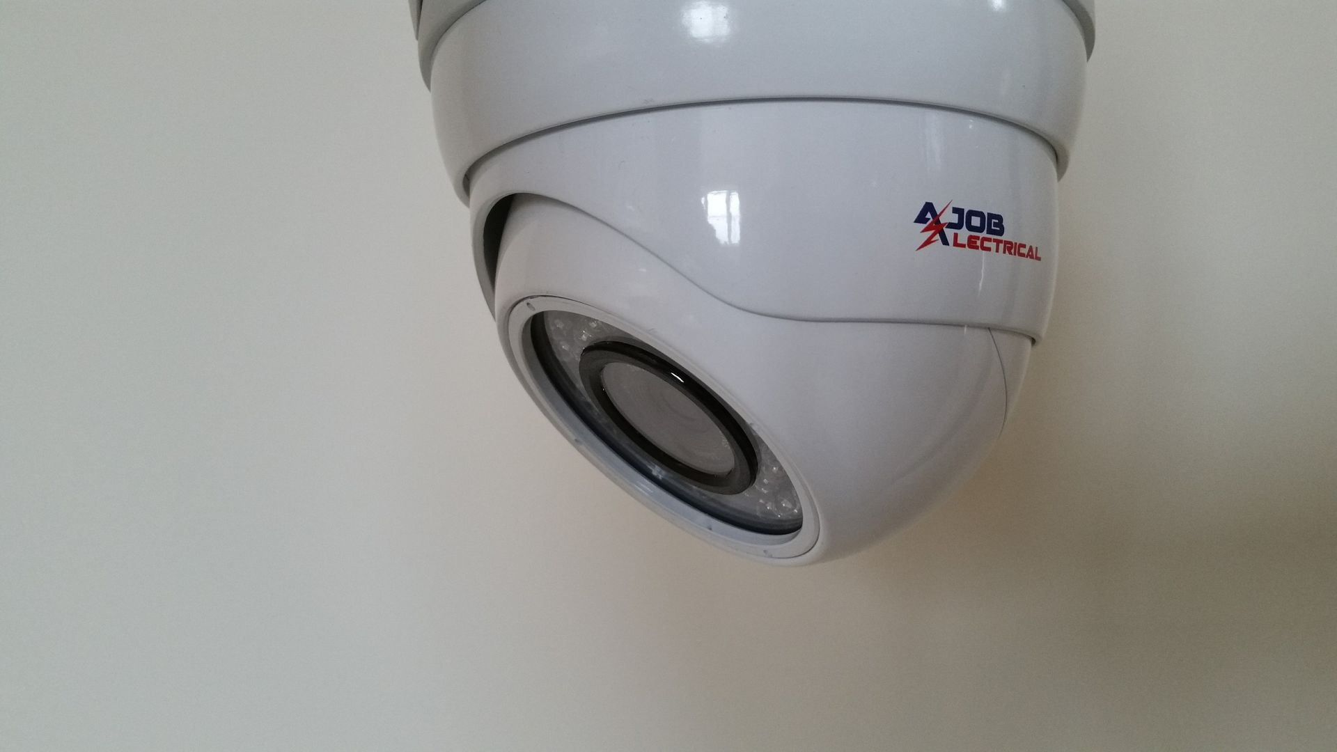 CCTV installation by AJOB Electrical Ltd electrician in Leeds