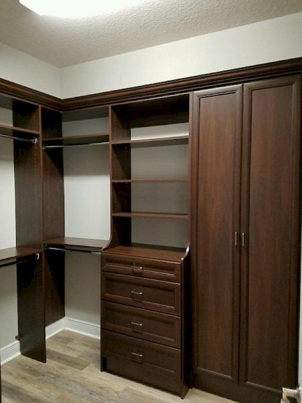 Master Bedroom Closet System Installed in Odessa, FL