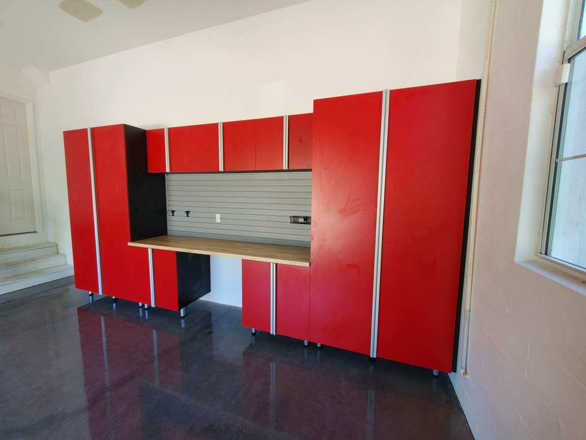 Custom Garage Cabinet System