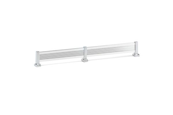Chrome Color Option for Elite Shoe Fence Organizer