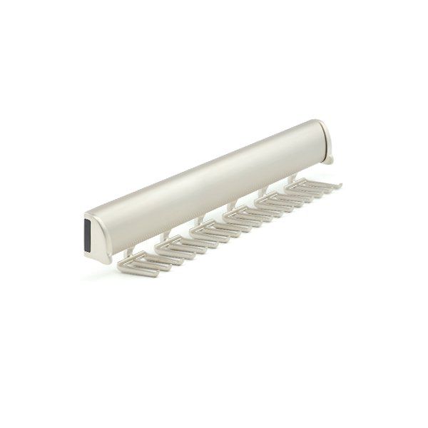Matte Nickel Tie Rack