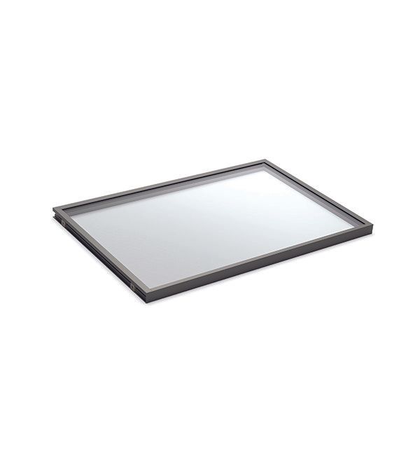 Graphite LED Color Option for LED Glass Shelf 20 Inch Depth 