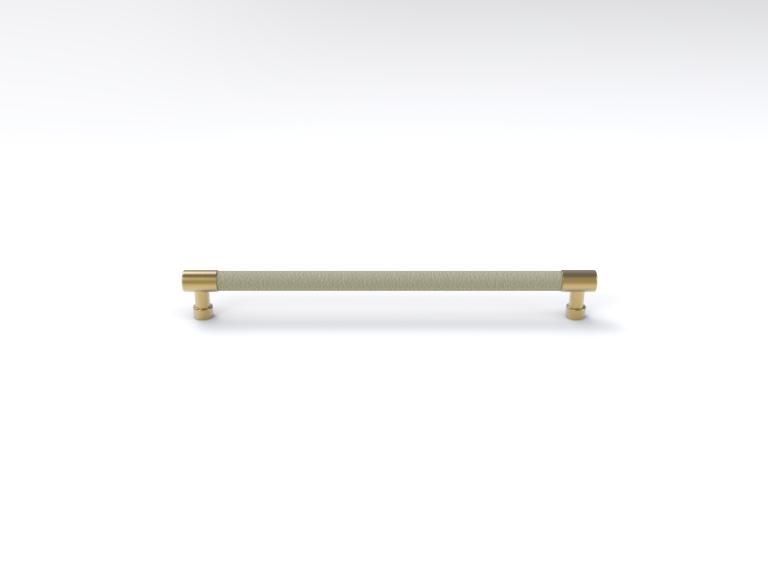 Oyster Matte Gold Color Option for Nordic Leather Handles