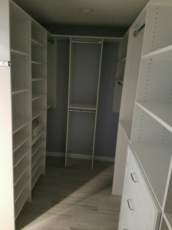 Custom Walk In Closet System Installed in Clearwater, FL