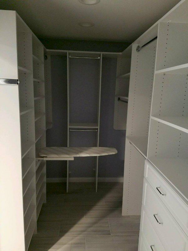 Custom Walk In Closet System Installed in Clearwater, FL
