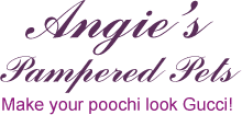 Angie's Pampered Pets logo