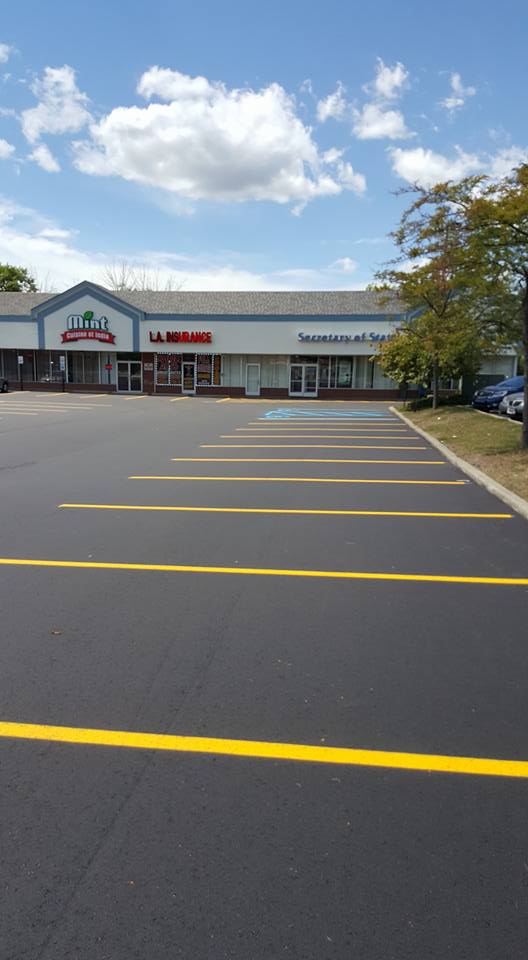 Portrait Picture Of Newly Renovate Parking Lot - Clio, MI - Chippewa Asphalt Paving