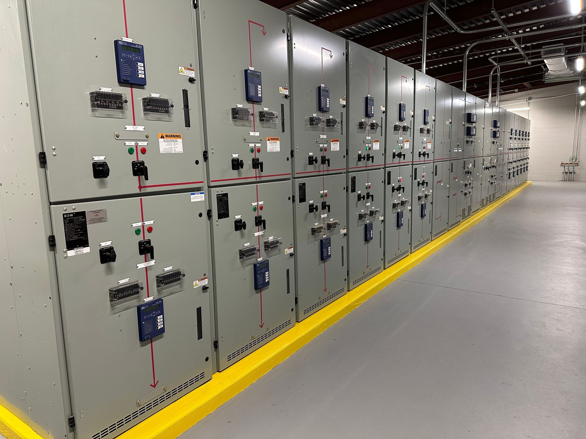 Male and female industrial engineer explaining the workplace.