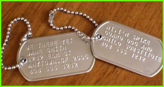Dog Tags — Jacksonville, FL — Trophy Magic and Etch Masters