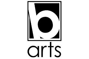Logo for B Arts, with a stylized