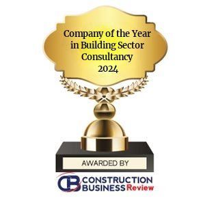 A trophy that says company of the year in building sector consultancy