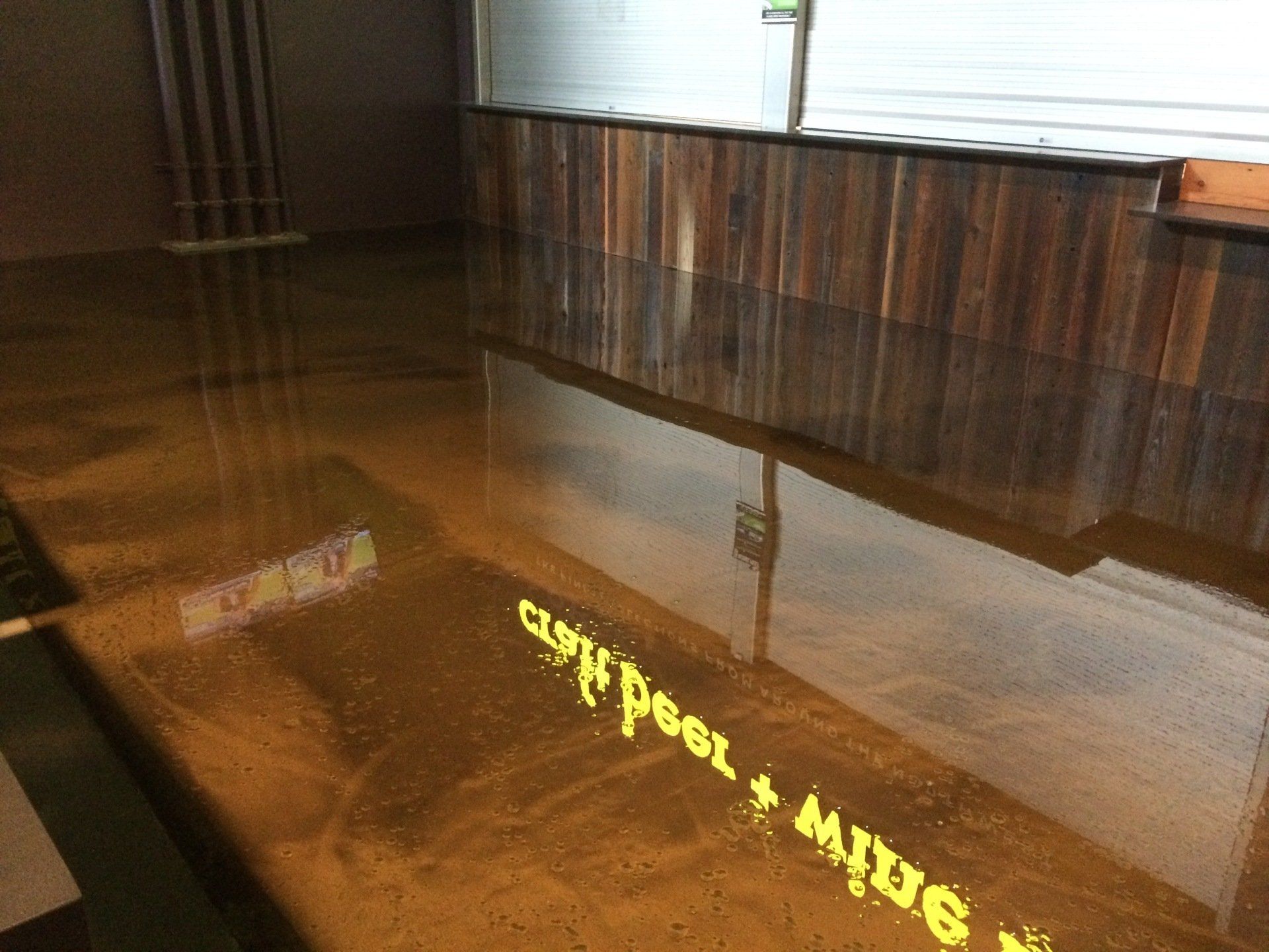 Metallic epoxy Floor