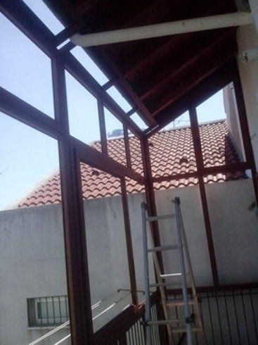 copertura di un balcone