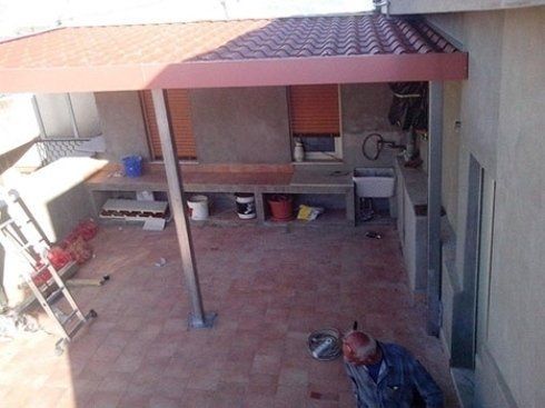 realizzazione di una veranda